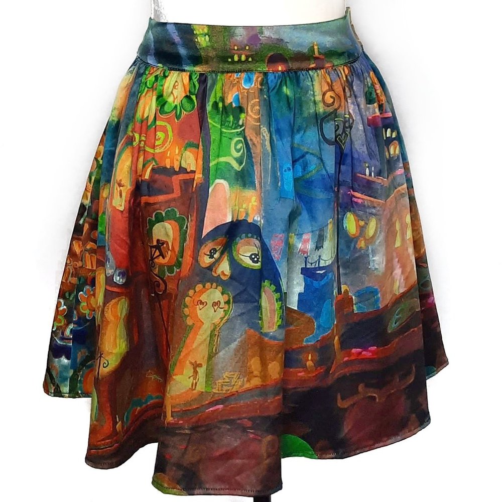 Hot Topic Book of Life Mini Tulle Skirt